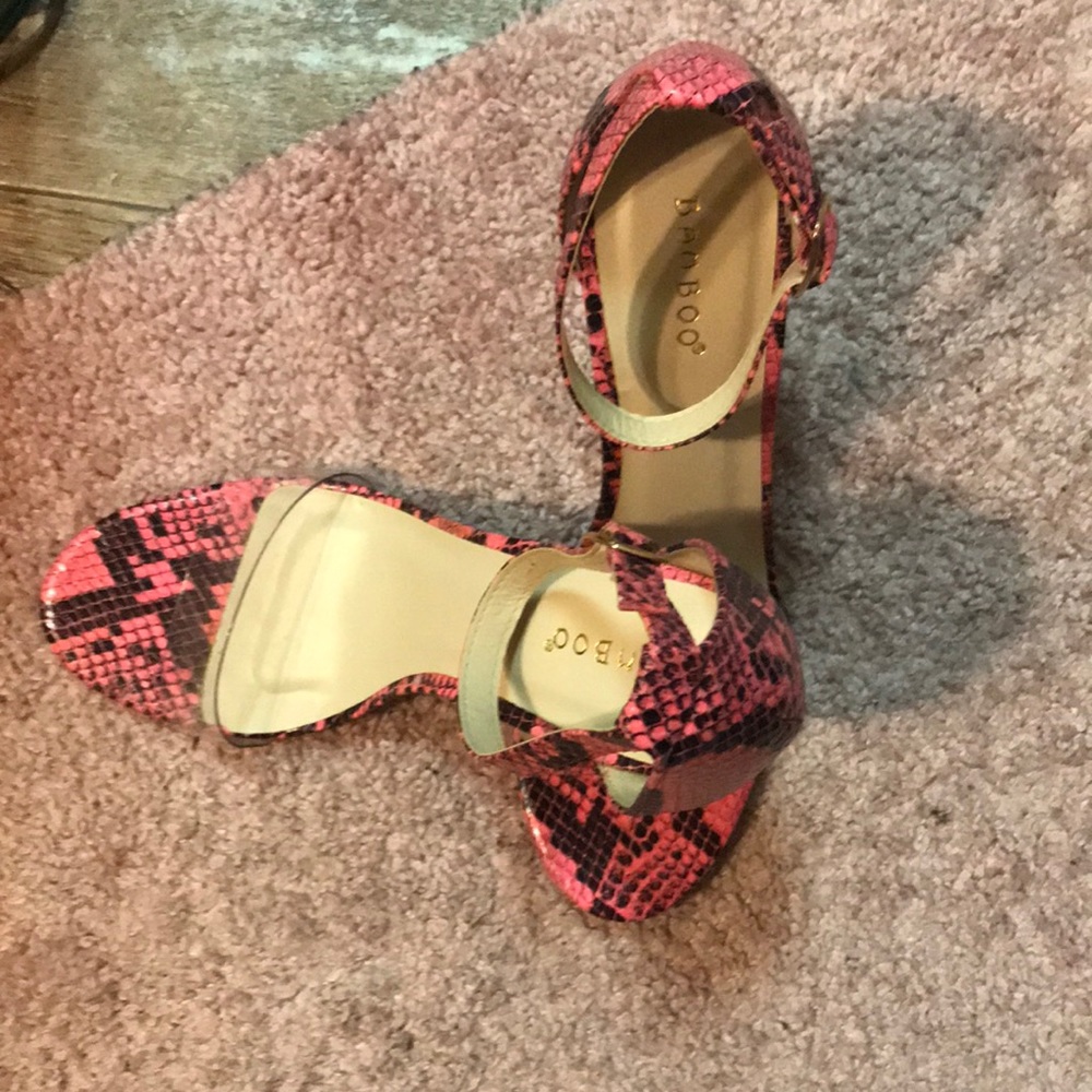 Bamboo heels